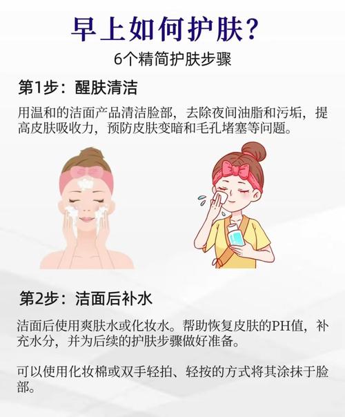 晨间护肤流程