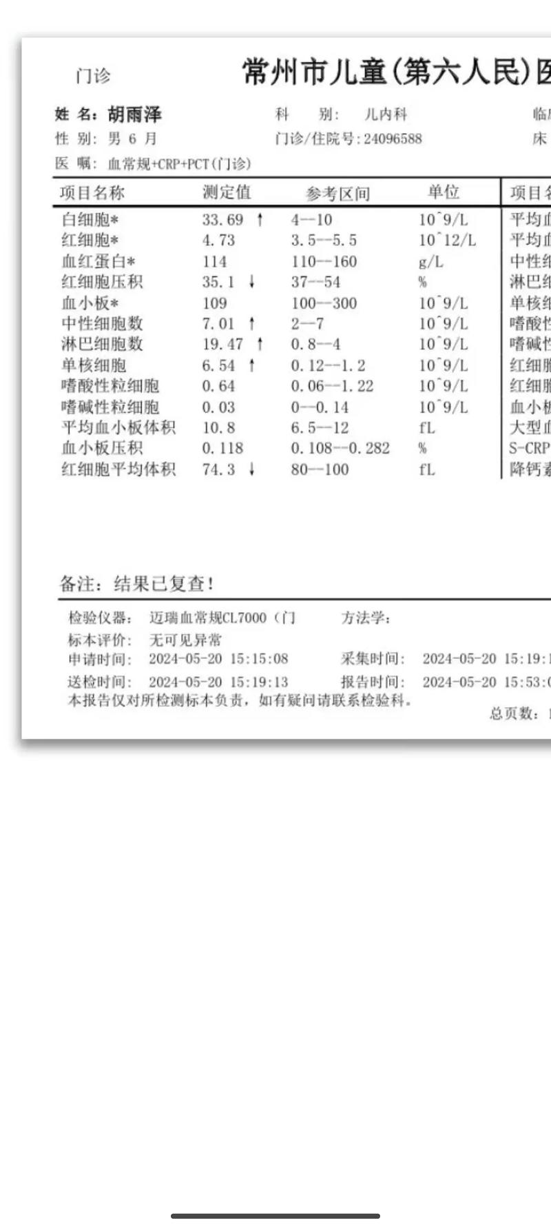 以下是血常规的详细介绍：