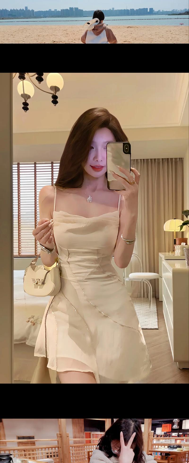 吊带裙设计时尚穿搭：展现女性魅力的多样选择