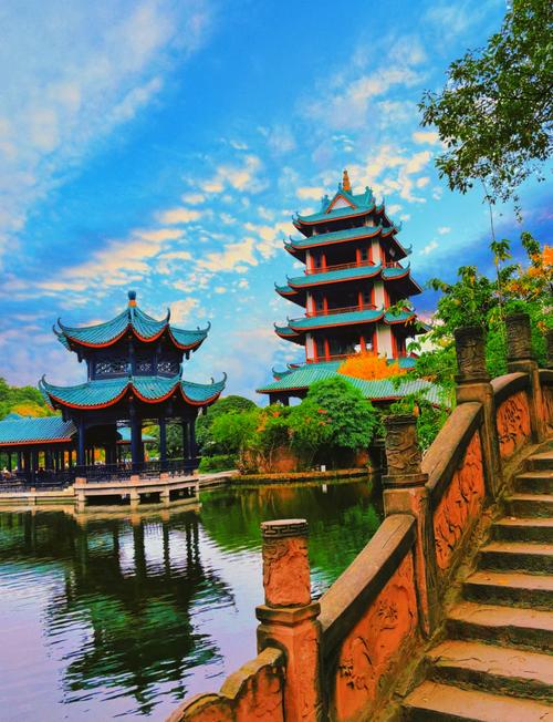 桂湖公园：成都的江南水韵与历史沉淀