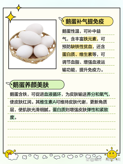 详细阅读:鹅蛋的奇妙世界:从营养到文化,探寻鹅蛋背后的故事 鹅蛋的奇妙世界:从营养到文化,探寻鹅蛋背后的故事