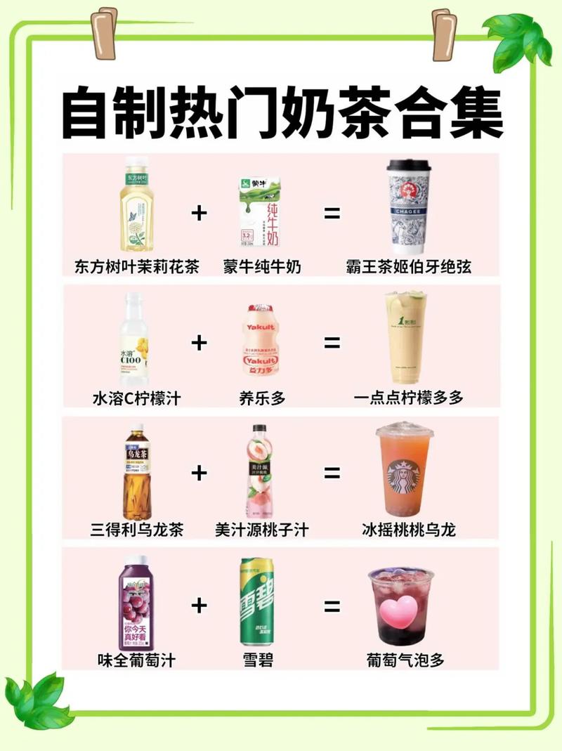解锁奶茶调配秘籍，畅享丝滑醇厚滋味