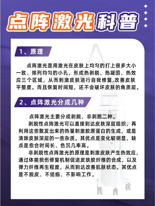 点阵激光治疗原理与作用