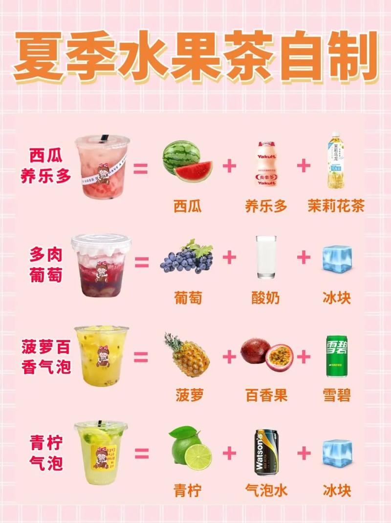 果茶制作方法：畅饮缤纷滋味，解锁惬意时光