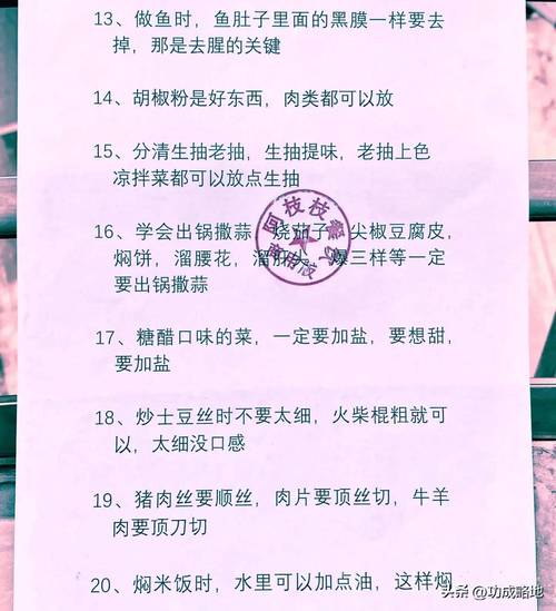 烹饪熟练度进阶之路：从新手到大厨的蜕变