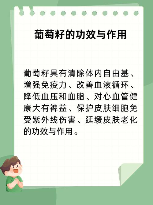 葡萄籽提取物：抗衰新希望，焕发青春活力的秘密武器