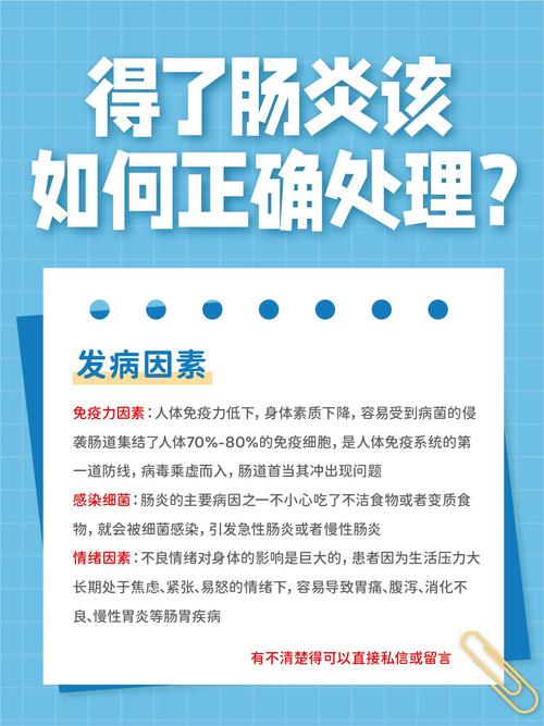 肠炎：从病因到预防，全面解析与应对策略