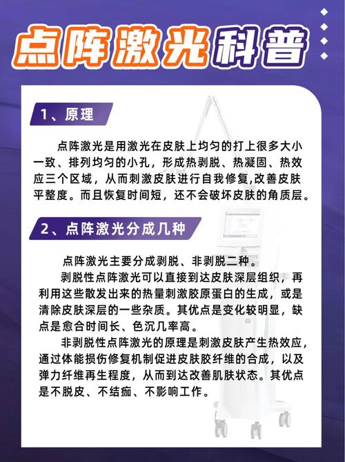 点阵激光治疗：原理与作用全解析