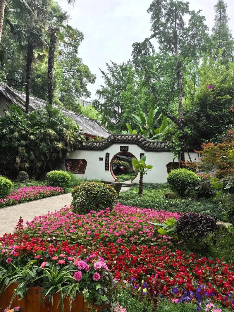 成都百花潭公园：历史与自然的完美交融
