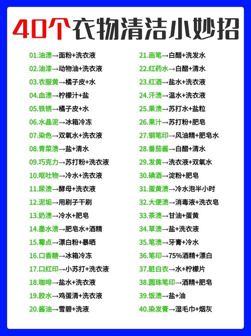 衣物清洗便捷：让生活更轻松的小妙招