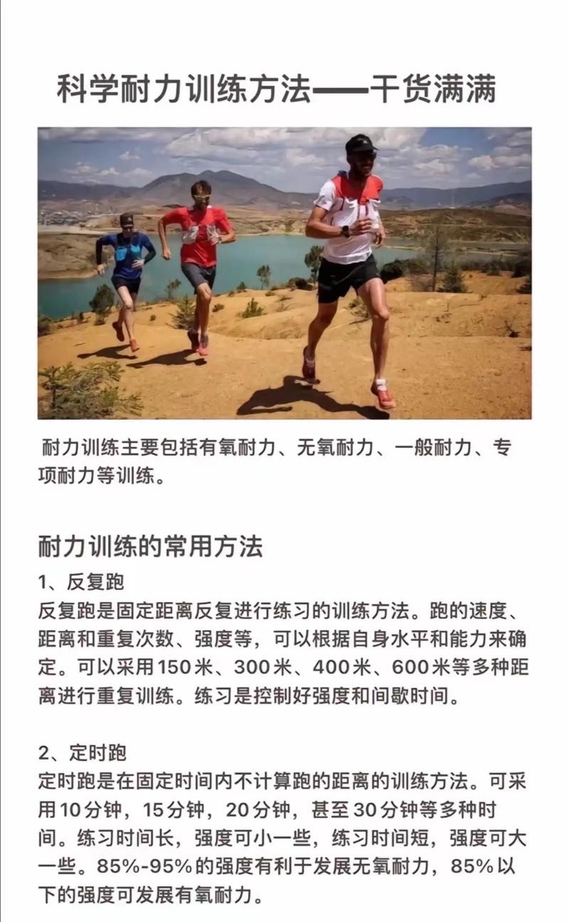 耐力训练：开启体能与意志力的双重磨砺之旅