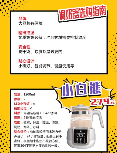 调奶器电商平台购买全攻略：让你轻松选到理想产品