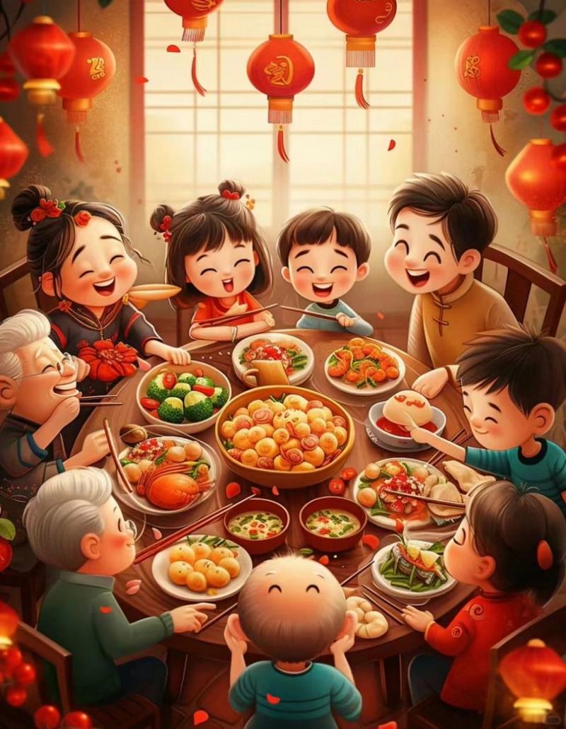 春节：阖家团圆，共庆新年