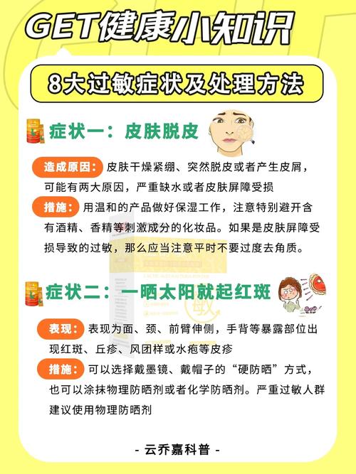 过敏的症状与治疗：全面解析