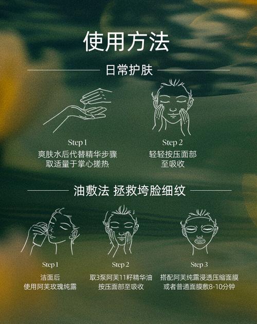 面部精油的使用方法