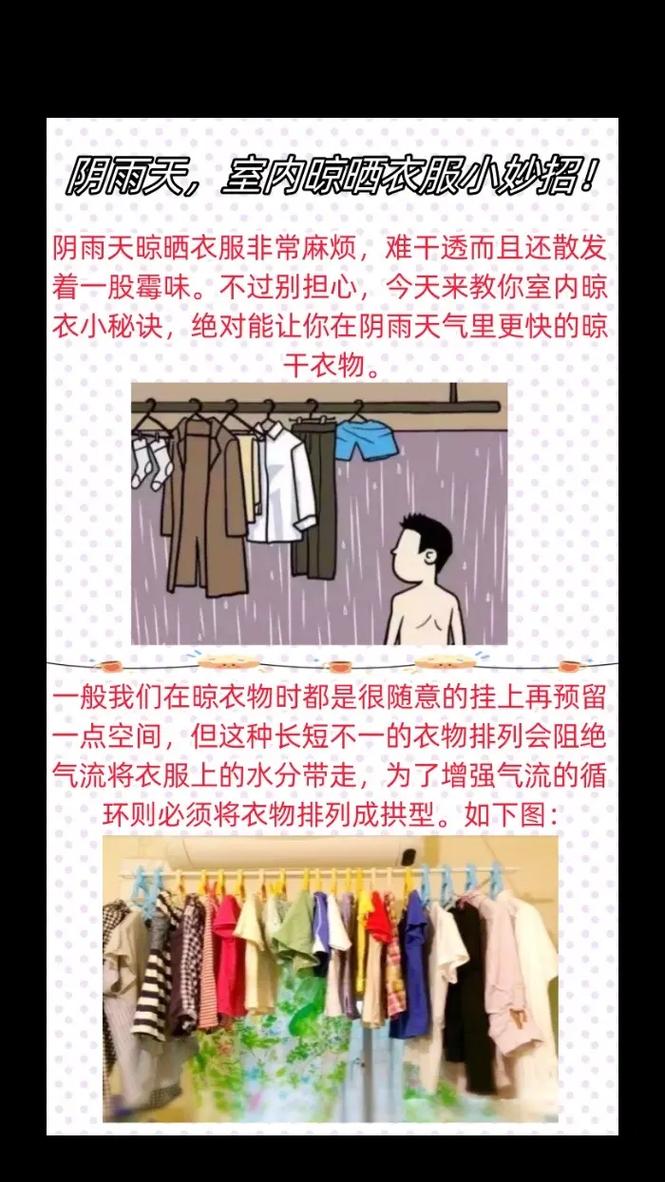 详细阅读:衣物晾晒时长:多因素影响下的科学晾晒之道 衣物晾晒时长:多因素影响下的科学晾晒之道