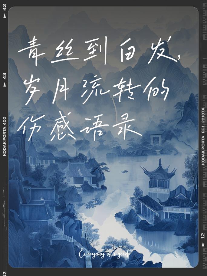 白发：岁月的华章