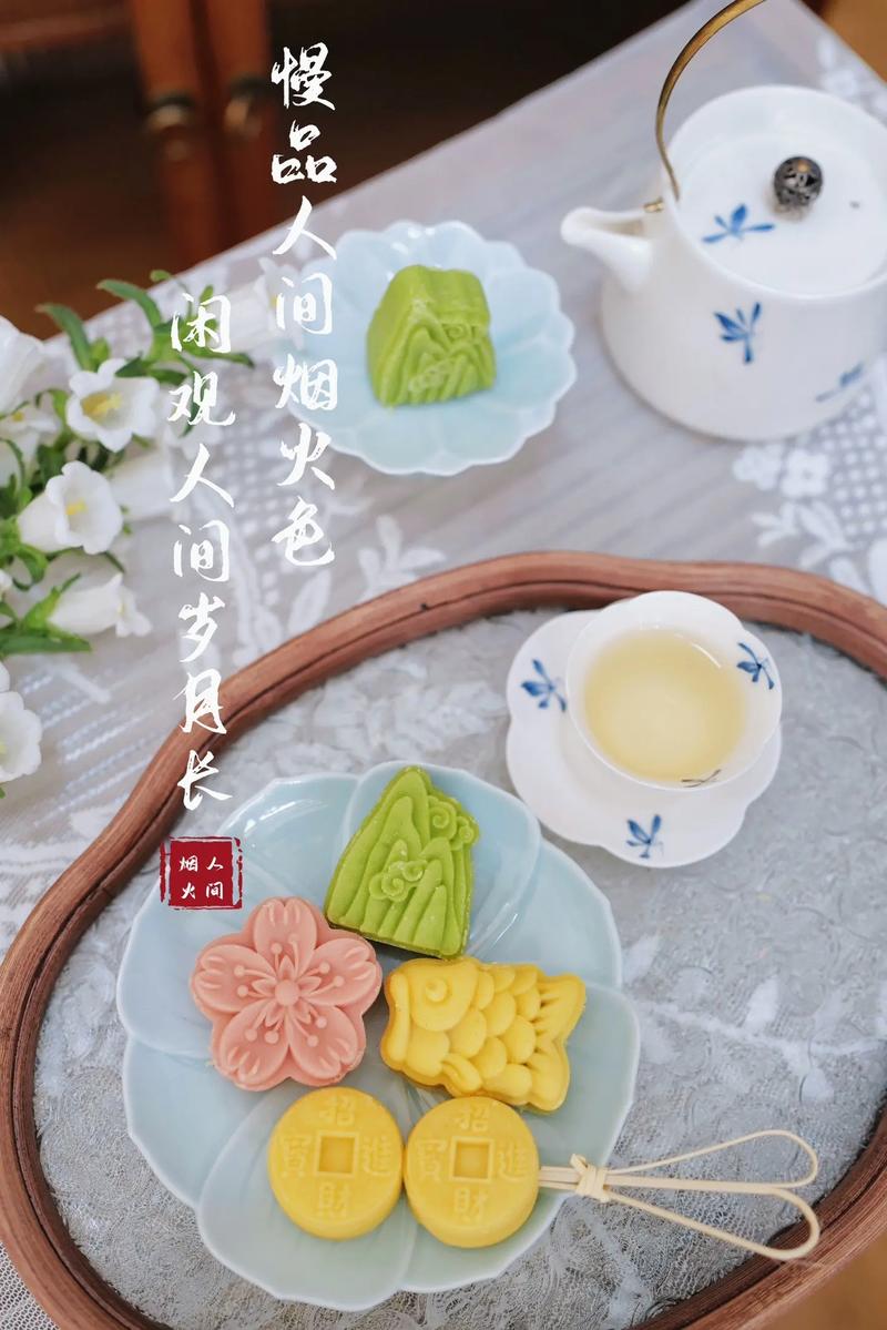 绿豆糕：一味清甜，满口绿意的江南风情