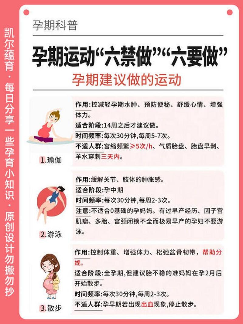 孕期运动指南：安全与健康同行