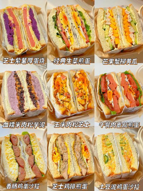 三明治：舌尖上的多元美食宝藏