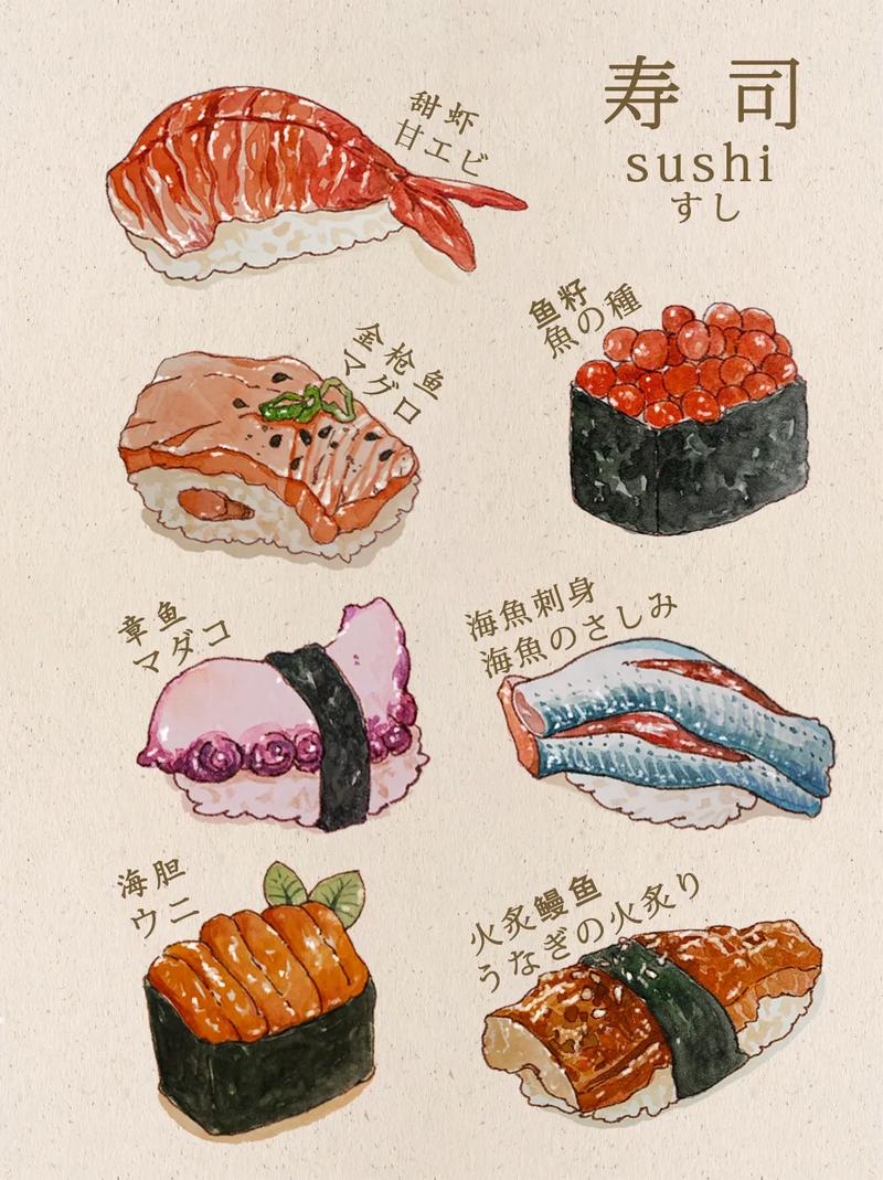 寿司：舌尖上的日本艺术，跨越时空的美食传奇
