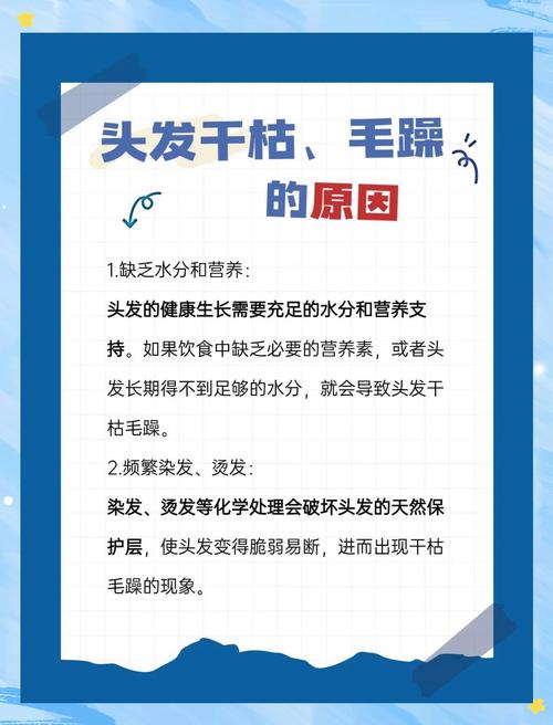 头发干枯毛躁的修复全攻略：从根源出发，重焕柔顺光泽