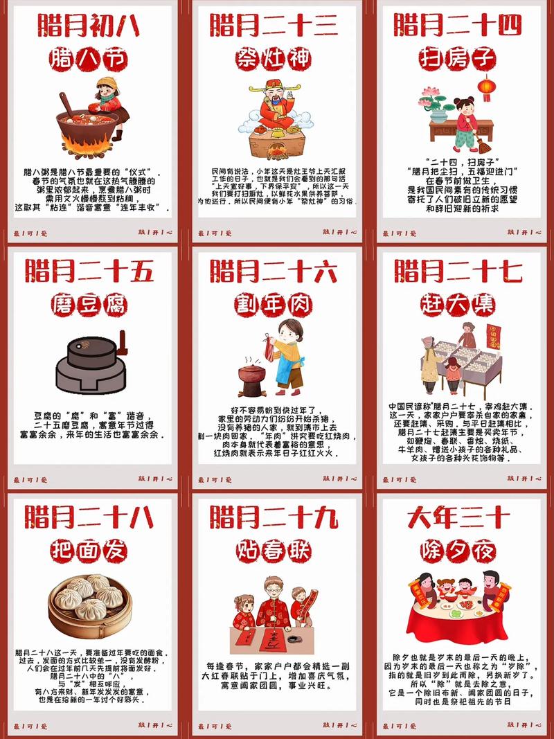 腊八节日历：岁月沉淀的民俗风情与文化韵味