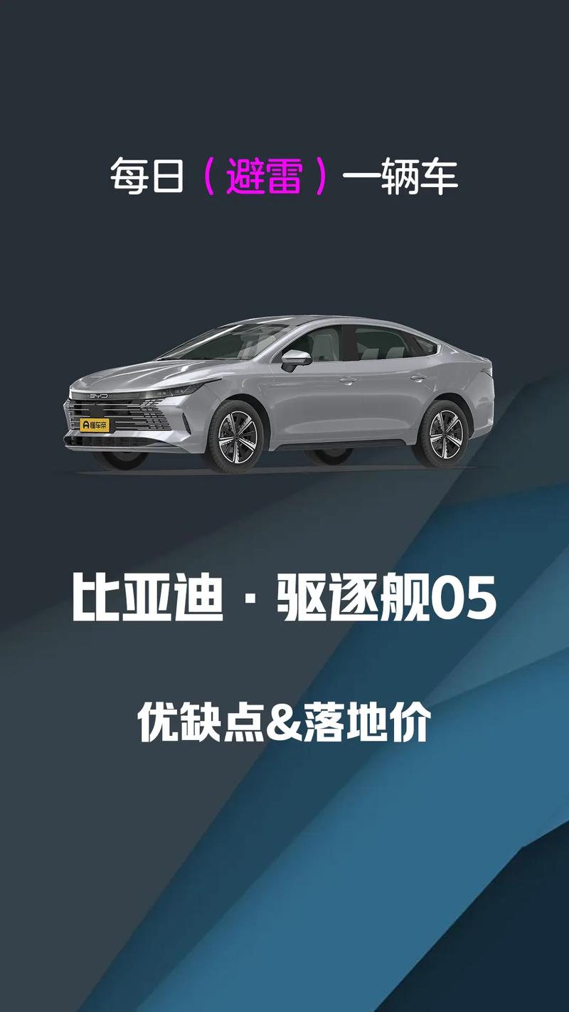 详细阅读:比亚迪驱逐舰05深度评测:海洋美学与科技的完美融合 比亚迪驱逐舰05深度评测:海洋美学与科技的完美融合
