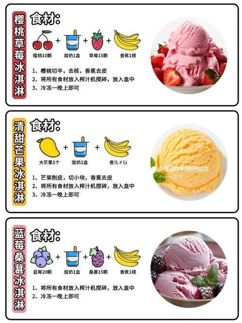 探秘冰淇淋制作：从原料到美味的奇妙之旅