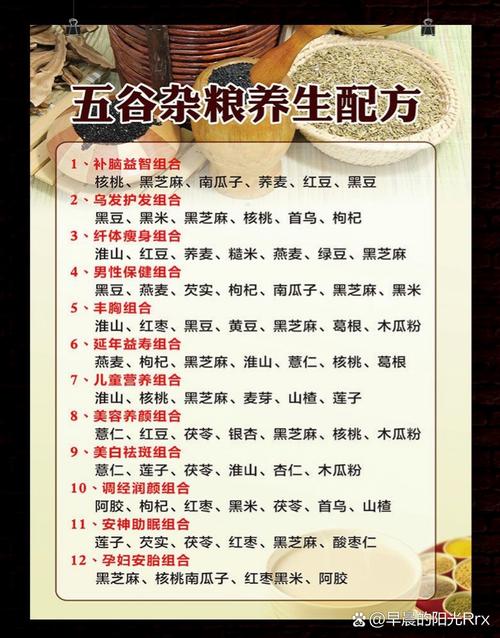 五谷养生智慧：科学搭配，开启健康生活