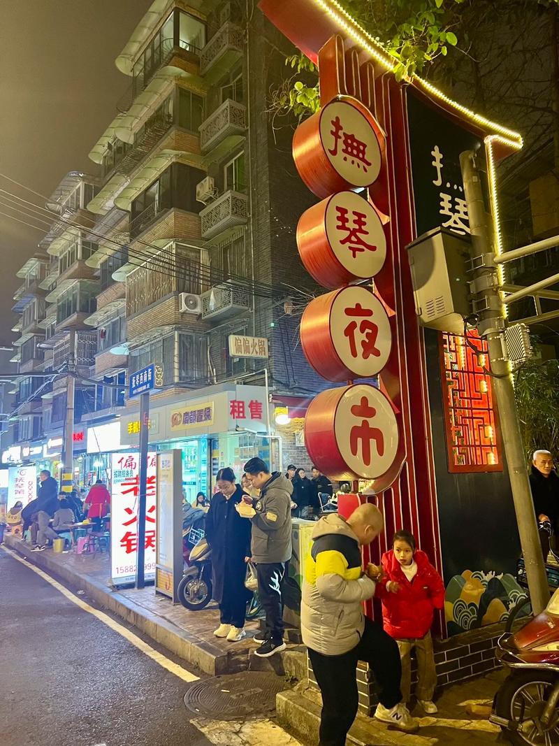 抚琴夜市：烟火人间的诗意乐章
