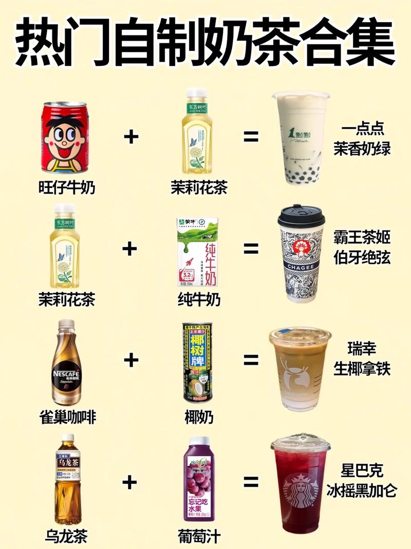 探秘奶茶制作：从原料到口感的奇妙之旅