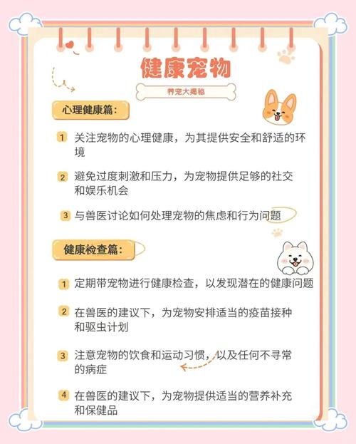 详细阅读:宠物健康状况全解析:守护毛孩子的健康宝藏 宠物健康状况全解析:守护毛孩子的健康宝藏