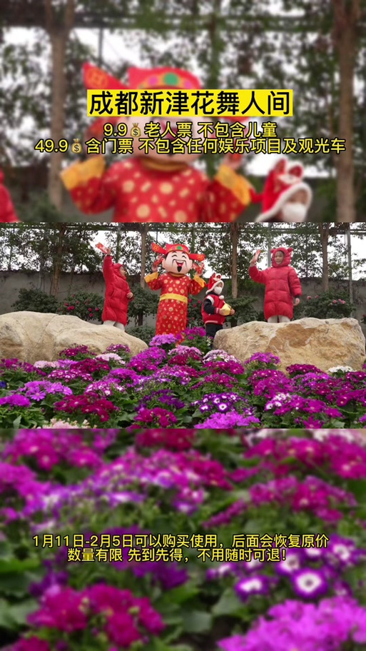 花舞人间,花舞人间景区门票价格
